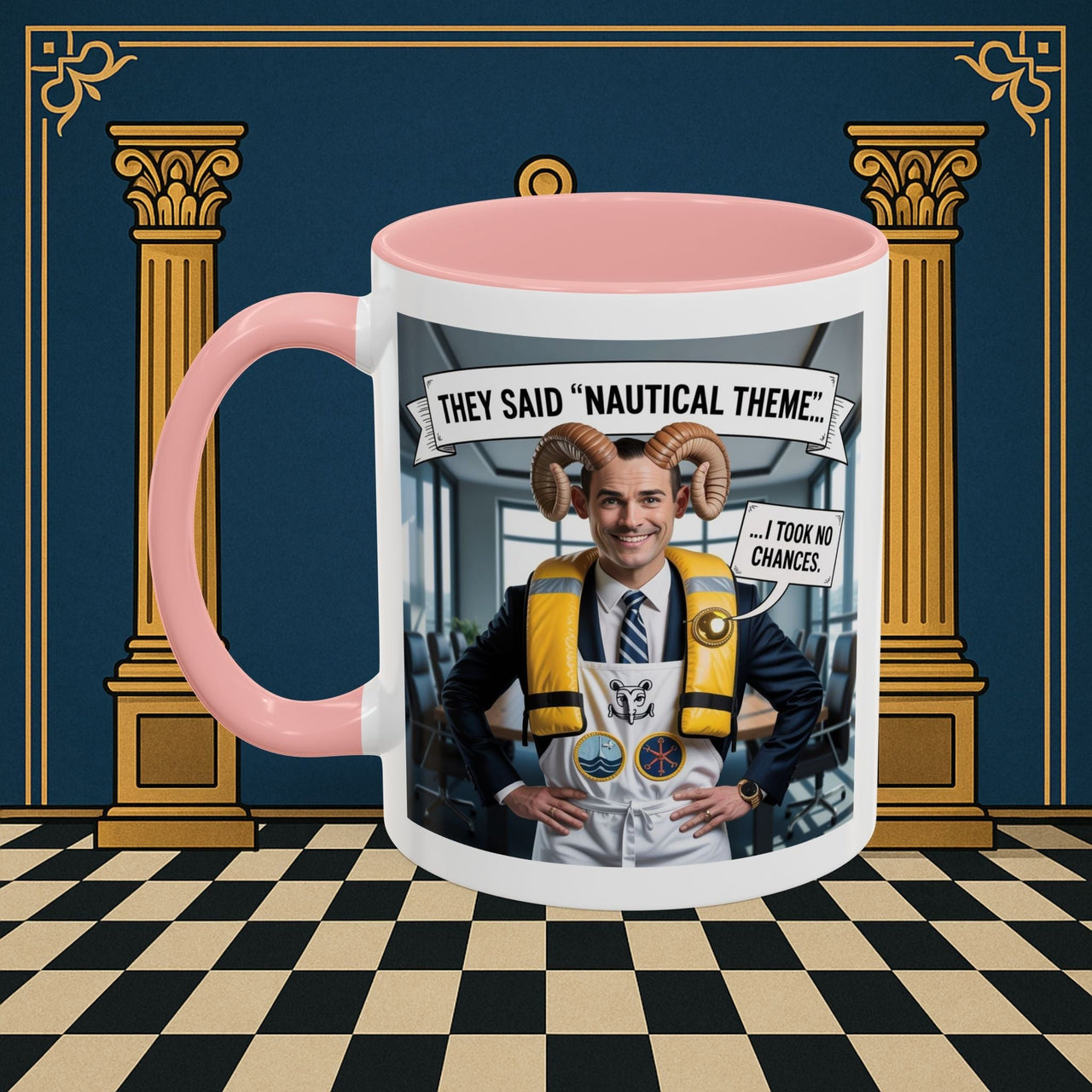 Premium Ready to Go Freemason Design | Nautical Nonsense | Royal Ark Mariners - Masonic Mugs