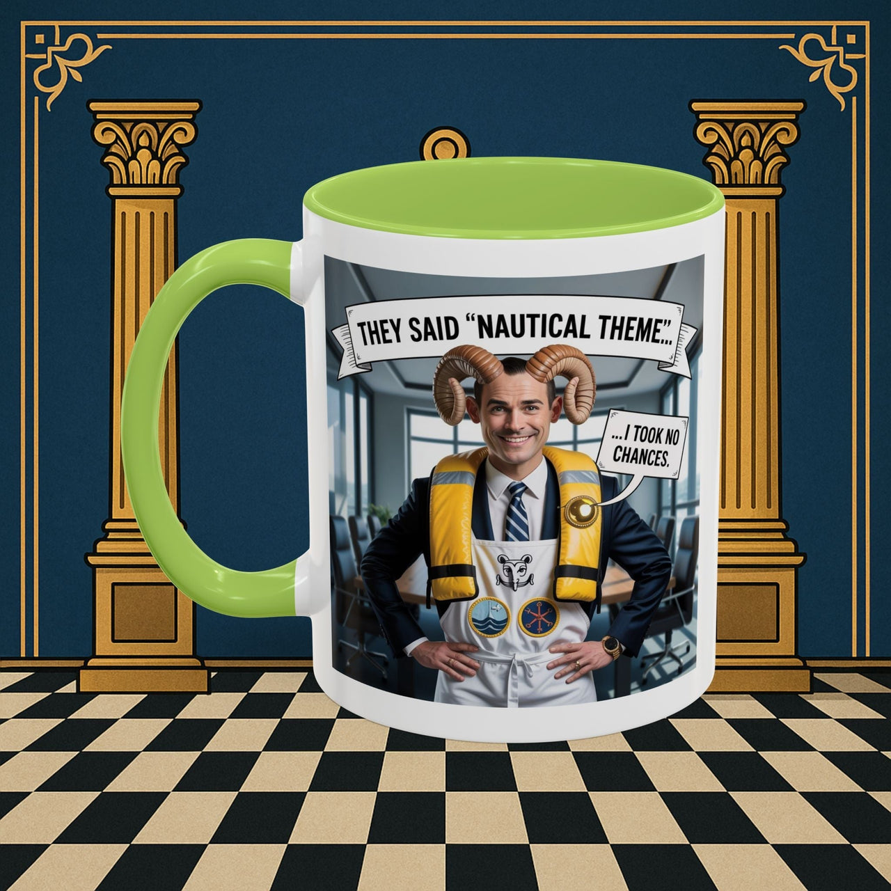 Premium Ready to Go Freemason Design | Nautical Nonsense | Royal Ark Mariners - Masonic Mugs
