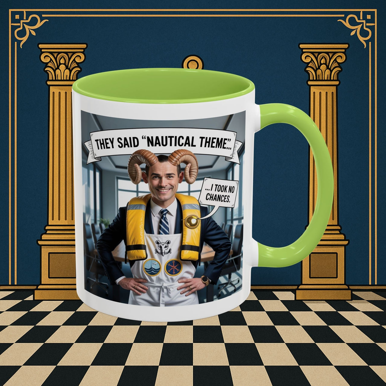 Premium Ready to Go Freemason Design | Nautical Nonsense | Royal Ark Mariners - Masonic Mugs