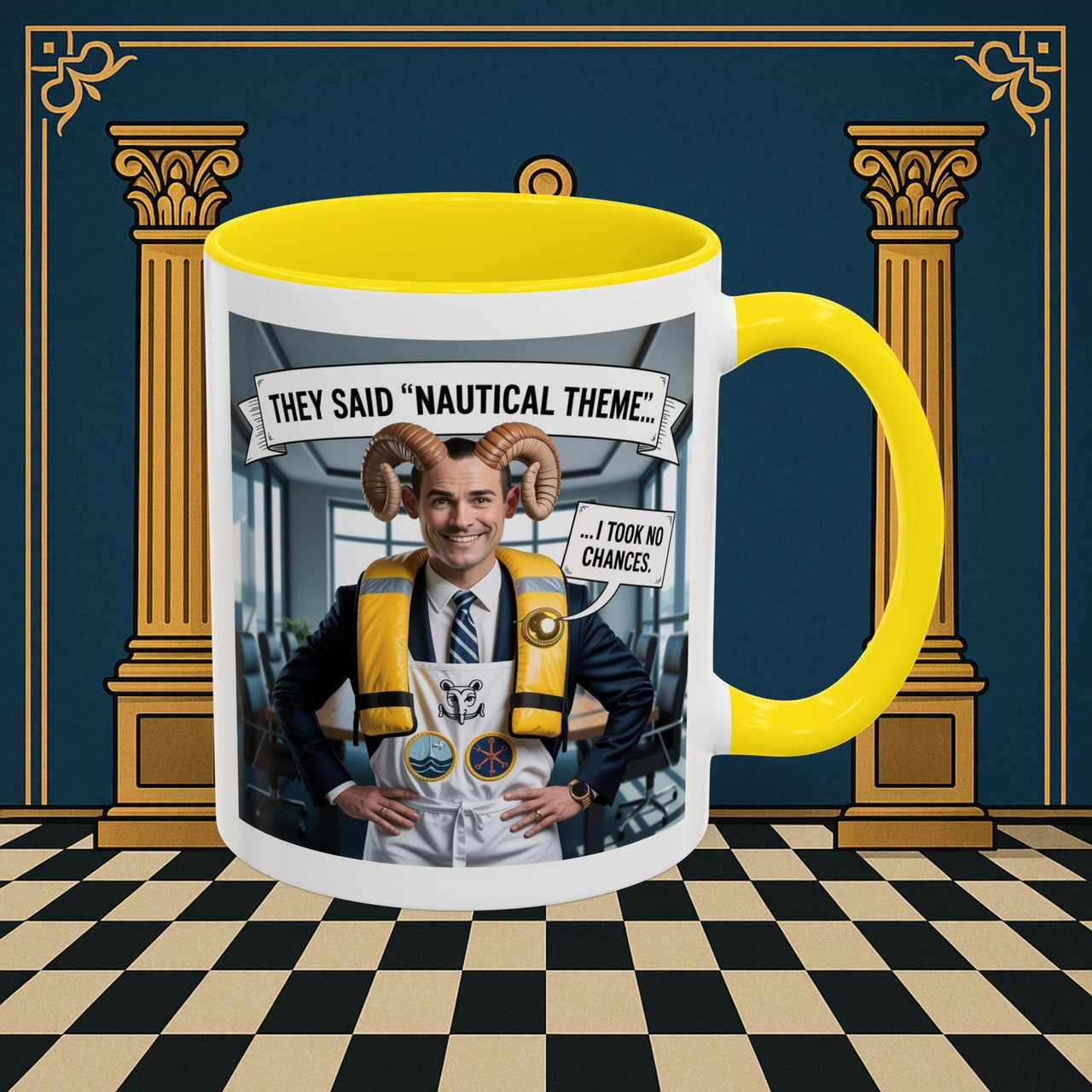 Premium Ready to Go Freemason Design | Nautical Nonsense | Royal Ark Mariners - Masonic Mugs
