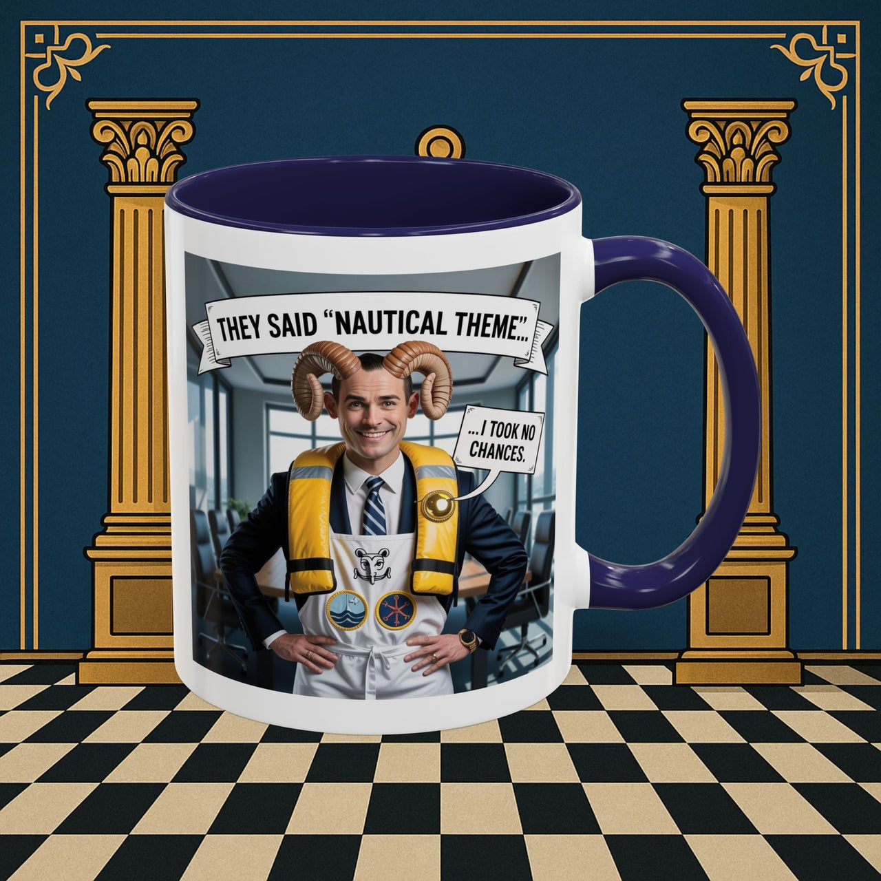 Premium Ready to Go Freemason Design | Nautical Nonsense | Royal Ark Mariners - Masonic Mugs