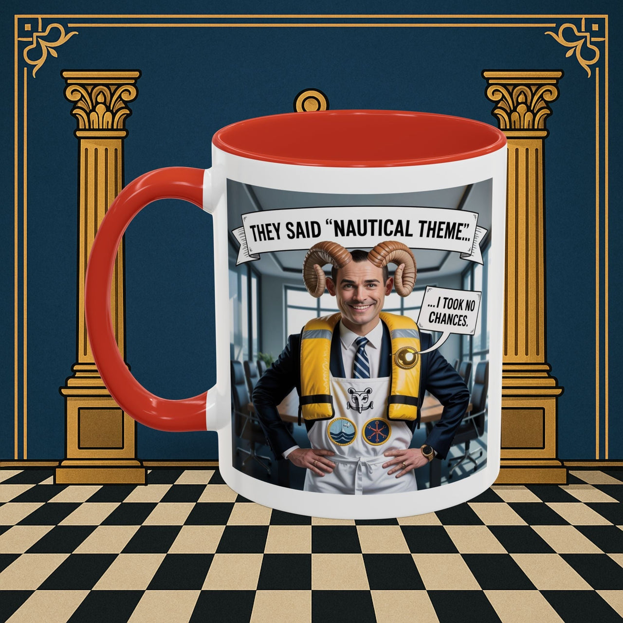 Premium Ready to Go Freemason Design | Nautical Nonsense | Royal Ark Mariners - Masonic Mugs