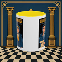 Premium Ready to Go Freemason Design Ready to Go | Accent Coloured 11oz Mug | Ceremonial Protocol | Director of Ceremonies - Masonic Mugs