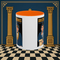 Premium Ready to Go Freemason Design Ready to Go | Accent Coloured 11oz Mug | Ceremonial Protocol | Director of Ceremonies - Masonic Mugs