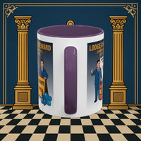 Premium Ready to Go Freemason Design Ready to Go | Accent Coloured 11oz Mug | Charity Champions | Charity Steward - Masonic Mugs