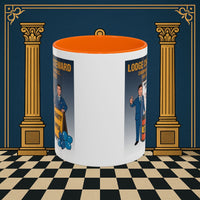 Premium Ready to Go Freemason Design Ready to Go | Accent Coloured 11oz Mug | Charity Champions | Charity Steward - Masonic Mugs