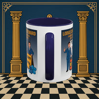 Premium Ready to Go Freemason Design Ready to Go | Accent Coloured 11oz Mug | Charity Champions | Charity Steward - Masonic Mugs