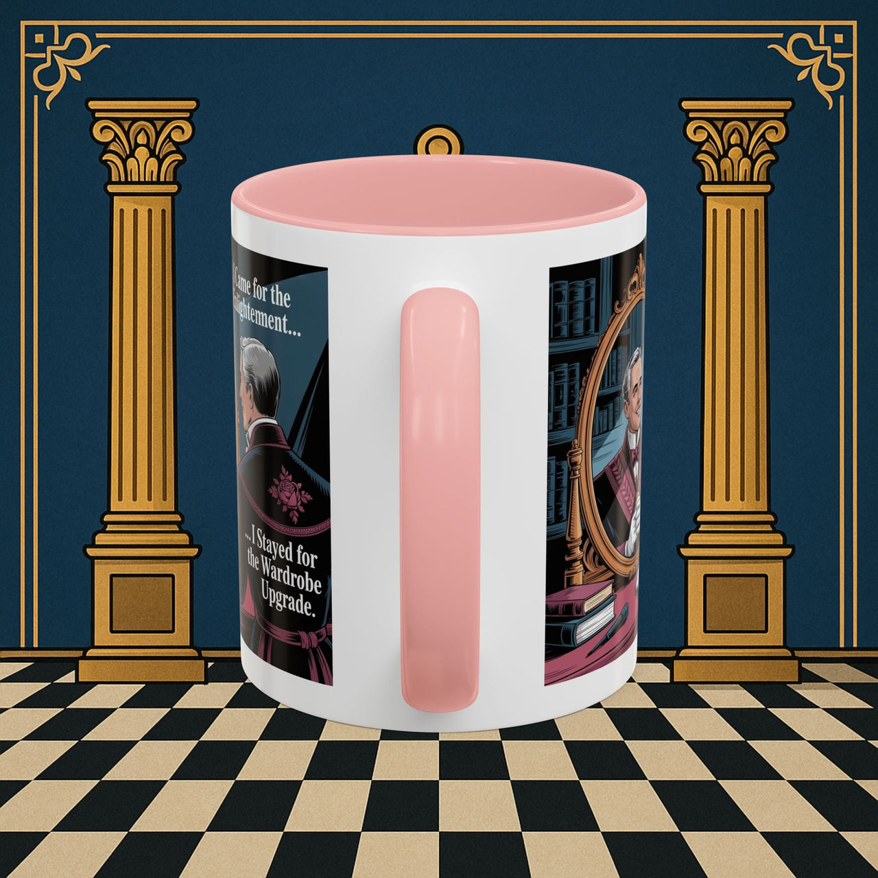 Premium Ready to Go Freemason Design | Reflections of Self | Royal Arch - Masonic Mugs