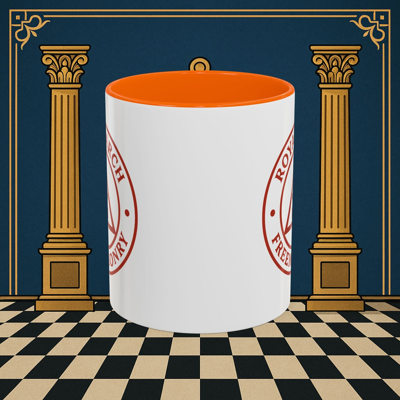 Premium Ready to Go Freemason Design | Sacred Brotherhood | Royal Arch Freemasonry - Masonic Mugs