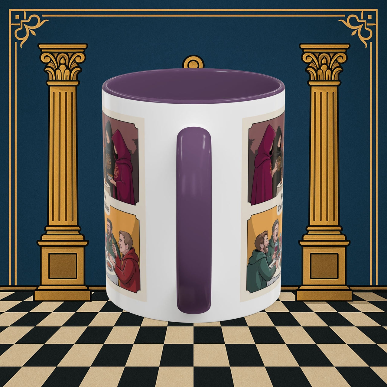 Premium Ready to Go Freemason Design | Secret Feast | Rose Croix - Masonic Mugs