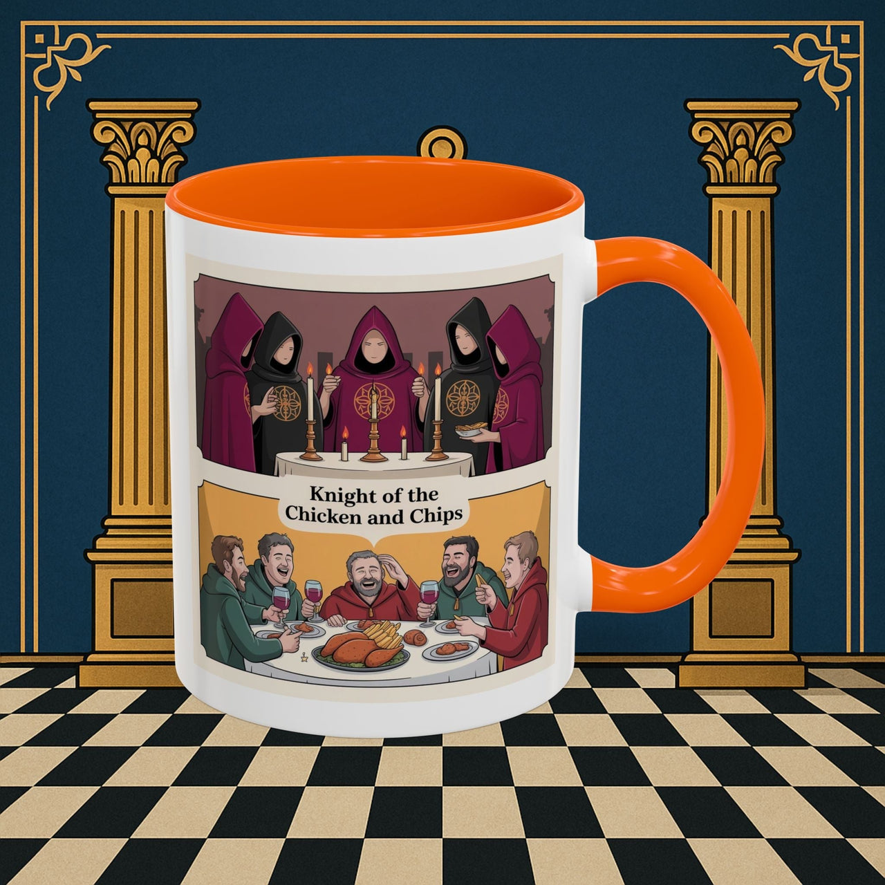 Premium Ready to Go Freemason Design | Secret Feast | Rose Croix - Masonic Mugs