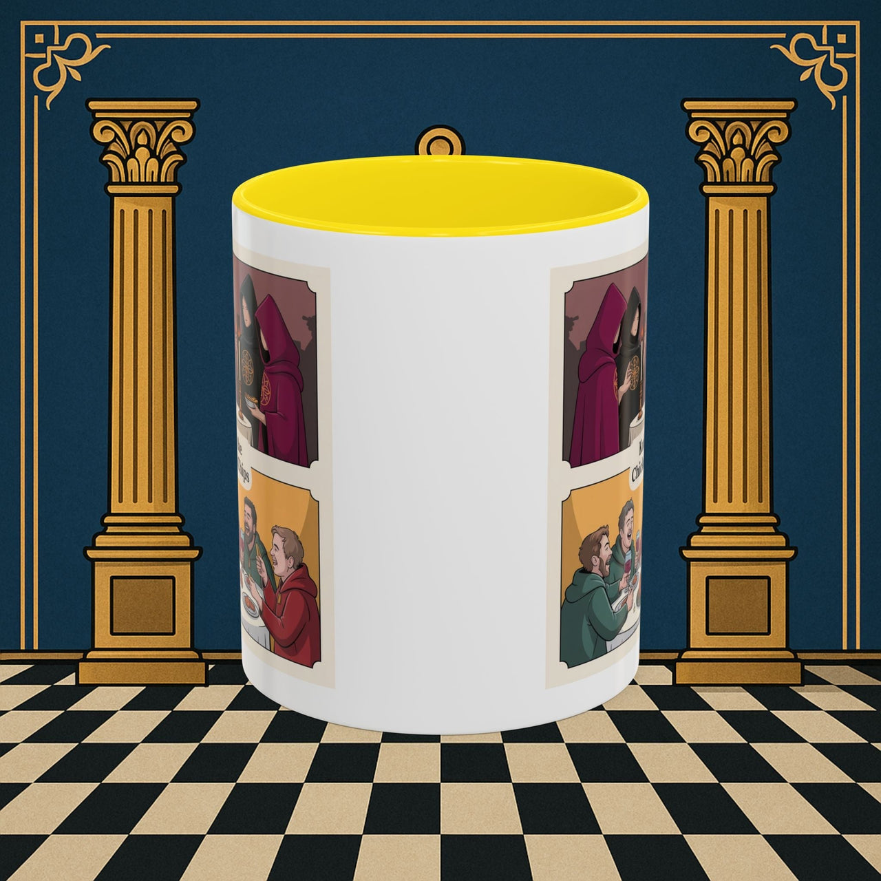 Premium Ready to Go Freemason Design | Secret Feast | Rose Croix - Masonic Mugs