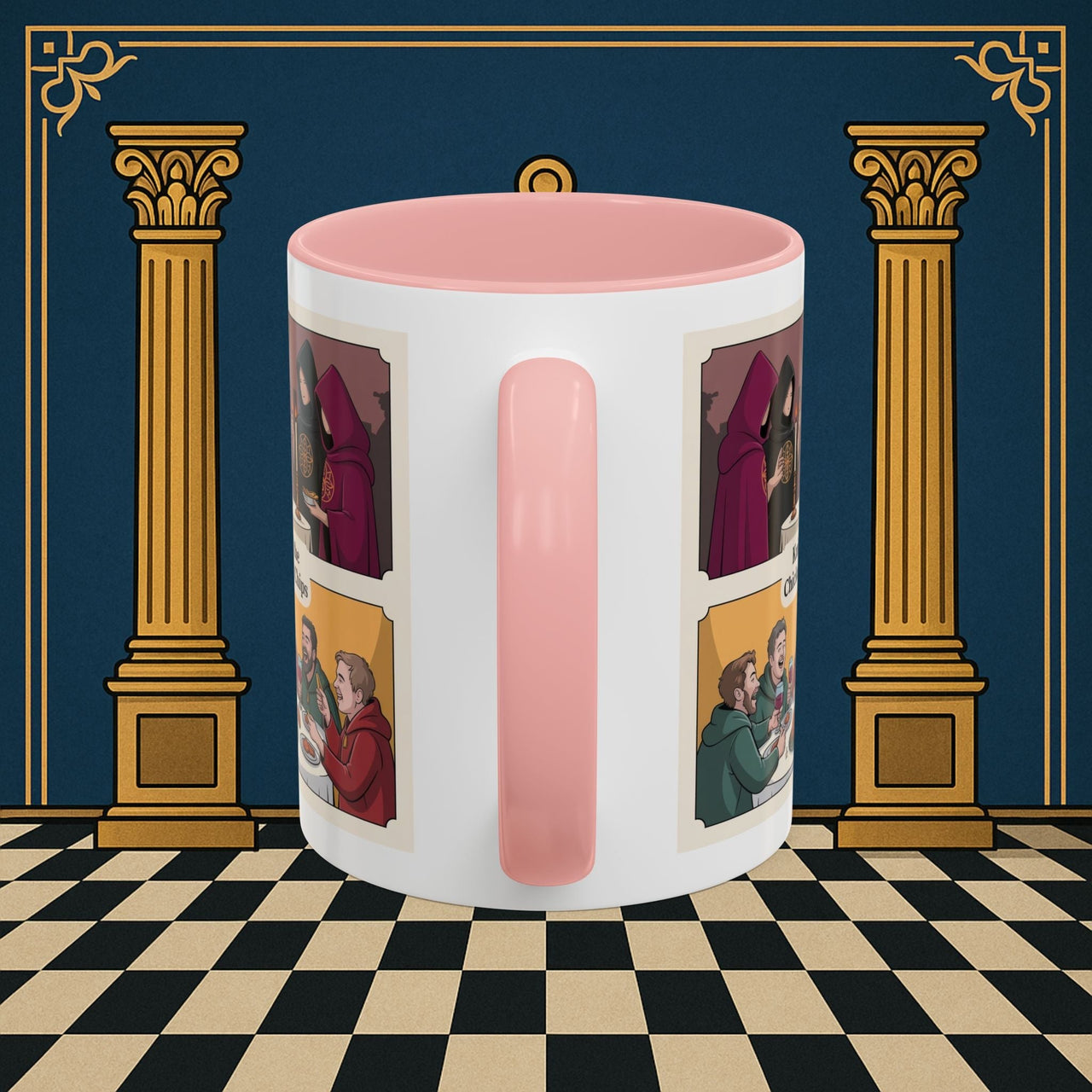 Premium Ready to Go Freemason Design | Secret Feast | Rose Croix - Masonic Mugs