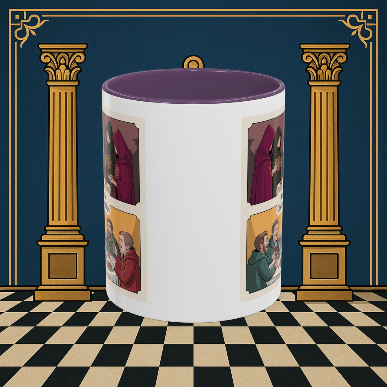 Premium Ready to Go Freemason Design | Secret Feast | Rose Croix - Masonic Mugs