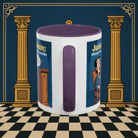 Premium Ready to Go Freemason Design | Sleepy Sentinel of the Lodge: Junior Deacon - Masonic Mugs