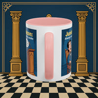 Premium Ready to Go Freemason Design | Sleepy Sentinel of the Lodge: Junior Deacon - Masonic Mugs