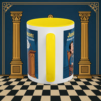 Premium Ready to Go Freemason Design | Sleepy Sentinel of the Lodge: Junior Deacon - Masonic Mugs