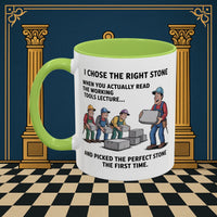 Premium Ready to Go Freemason Design | Stone Selection Strategy | Mark Masonry - Masonic Mugs