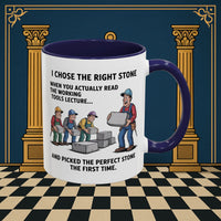 Premium Ready to Go Freemason Design | Stone Selection Strategy | Mark Masonry - Masonic Mugs