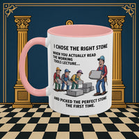 Premium Ready to Go Freemason Design | Stone Selection Strategy | Mark Masonry - Masonic Mugs