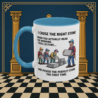 Premium Ready to Go Freemason Design | Stone Selection Strategy | Mark Masonry - Masonic Mugs
