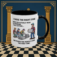 Premium Ready to Go Freemason Design | Stone Selection Strategy | Mark Masonry - Masonic Mugs