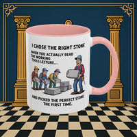 Premium Ready to Go Freemason Design | Stone Selection Strategy | Mark Masonry - Masonic Mugs