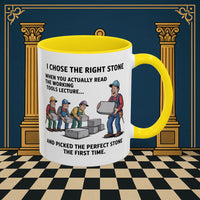 Premium Ready to Go Freemason Design | Stone Selection Strategy | Mark Masonry - Masonic Mugs