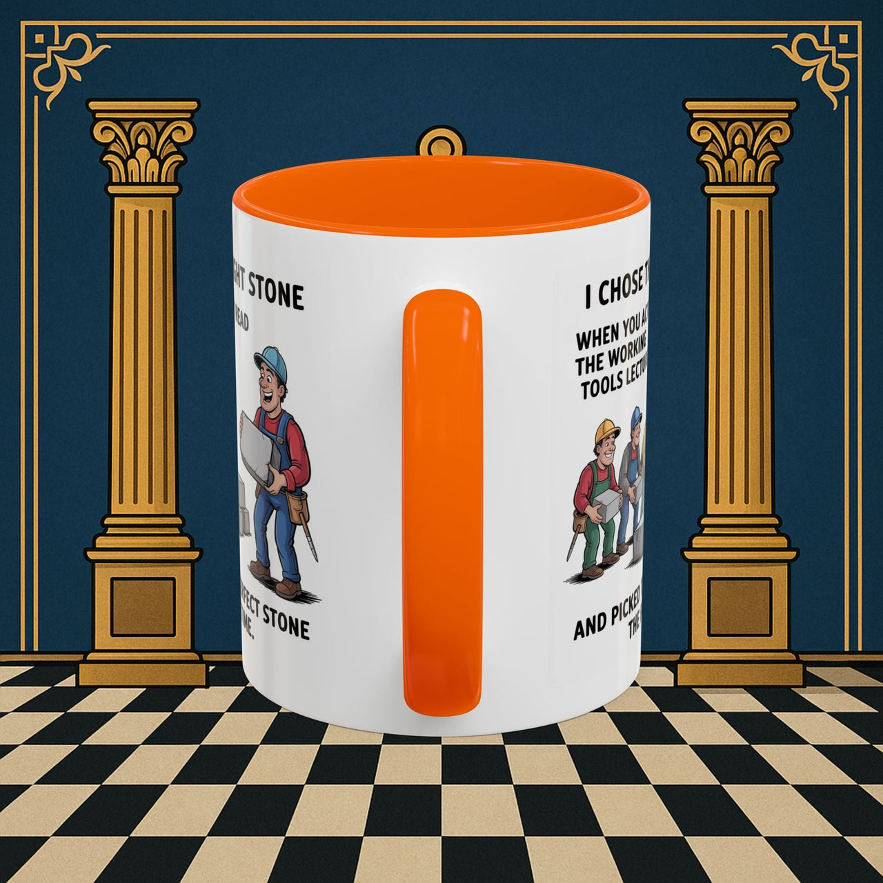 Premium Ready to Go Freemason Design | Stone Selection Strategy | Mark Masonry - Masonic Mugs