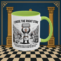 Premium Ready to Go Freemason Design | Stone Selection Success | Mark Masonry - Masonic Mugs