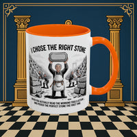 Premium Ready to Go Freemason Design | Stone Selection Success | Mark Masonry - Masonic Mugs