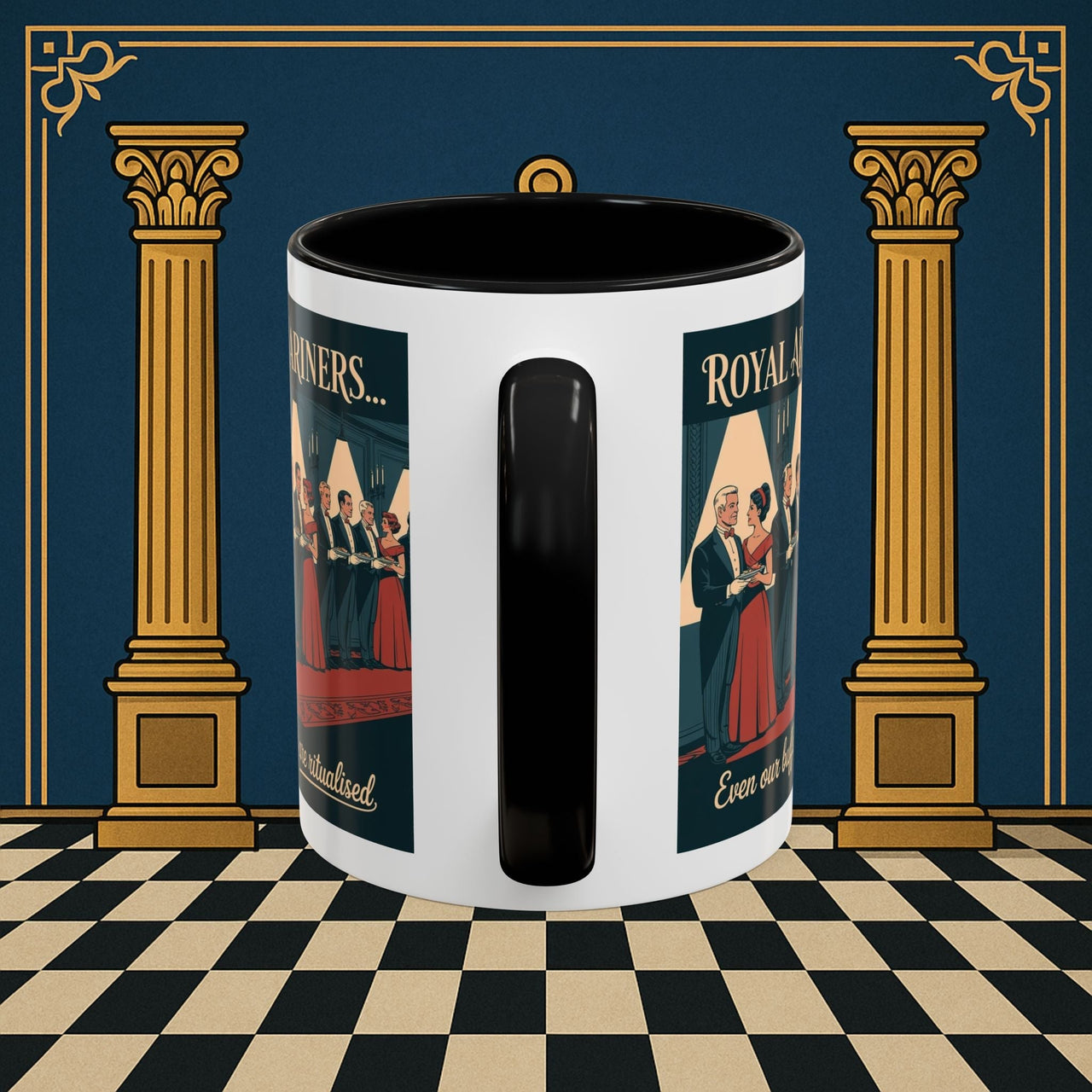 Premium Ready to Go Freemason Design | Synchronized Service | Royal Ark Mariners - Masonic Mugs
