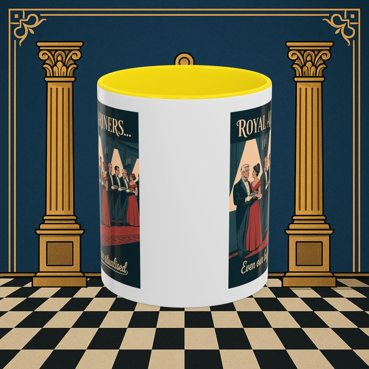 Premium Ready to Go Freemason Design | Synchronized Service | Royal Ark Mariners - Masonic Mugs