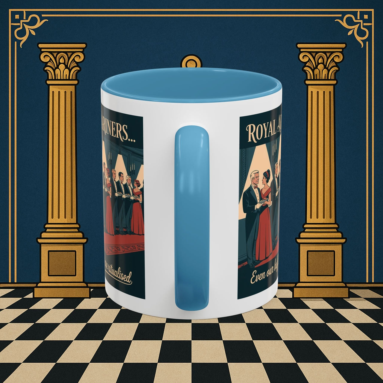 Premium Ready to Go Freemason Design | Synchronized Service | Royal Ark Mariners - Masonic Mugs