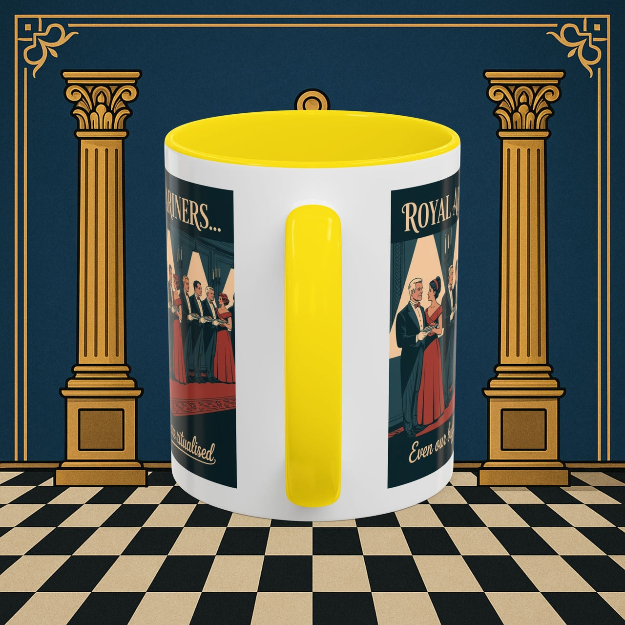 Premium Ready to Go Freemason Design | Synchronized Service | Royal Ark Mariners - Masonic Mugs