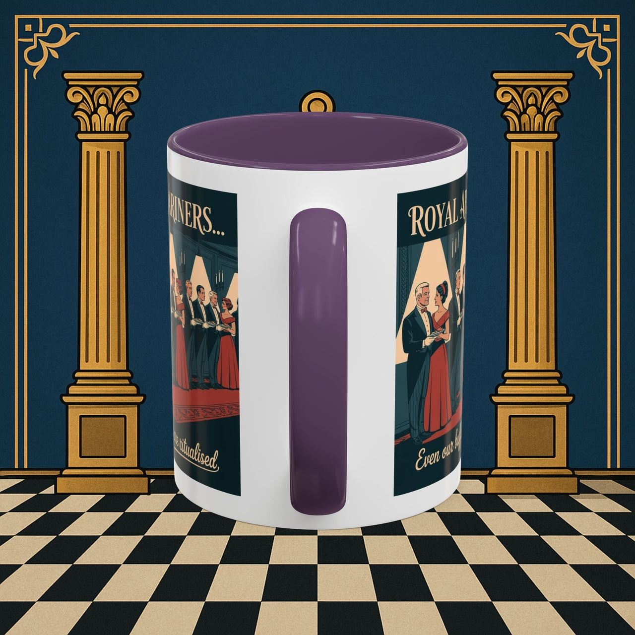 Premium Ready to Go Freemason Design | Synchronized Service | Royal Ark Mariners - Masonic Mugs