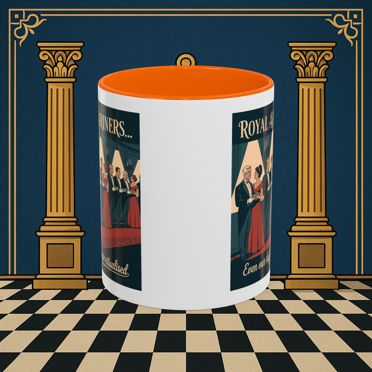 Premium Ready to Go Freemason Design | Synchronized Service | Royal Ark Mariners - Masonic Mugs