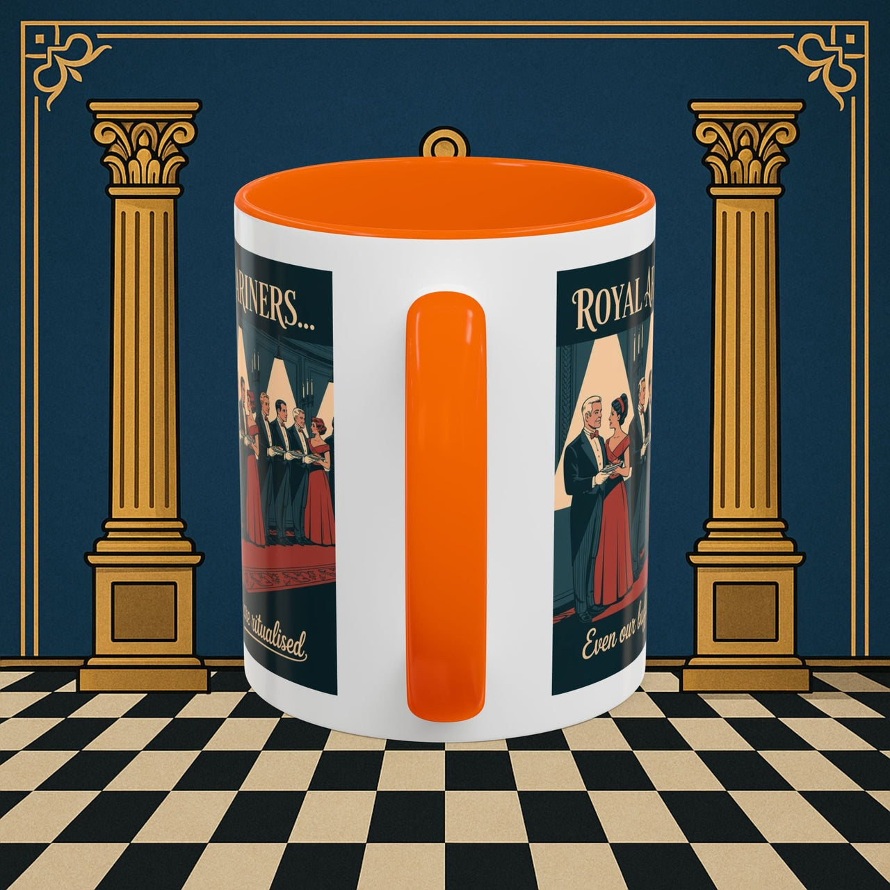 Premium Ready to Go Freemason Design | Synchronized Service | Royal Ark Mariners - Masonic Mugs