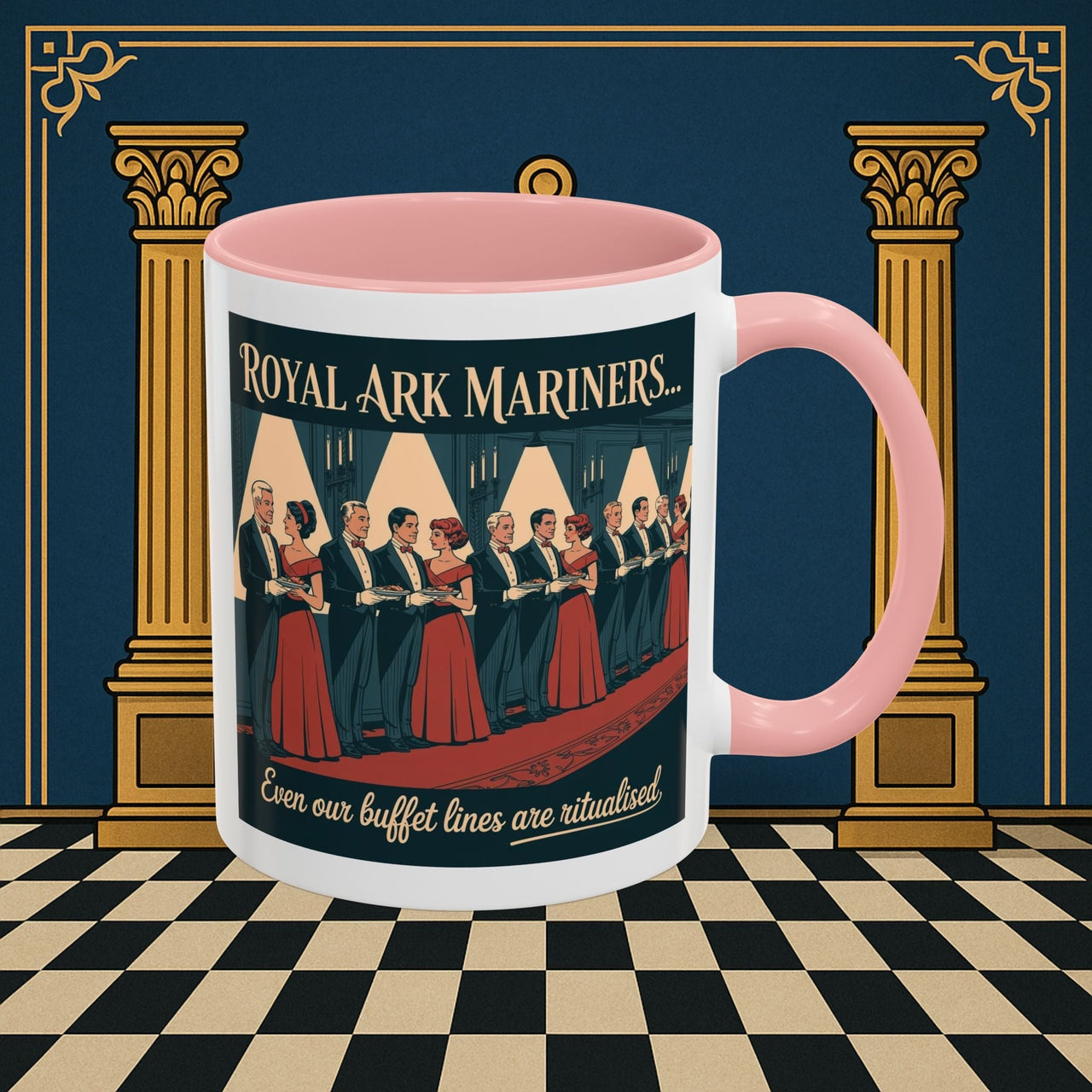 Premium Ready to Go Freemason Design | Synchronized Service | Royal Ark Mariners - Masonic Mugs