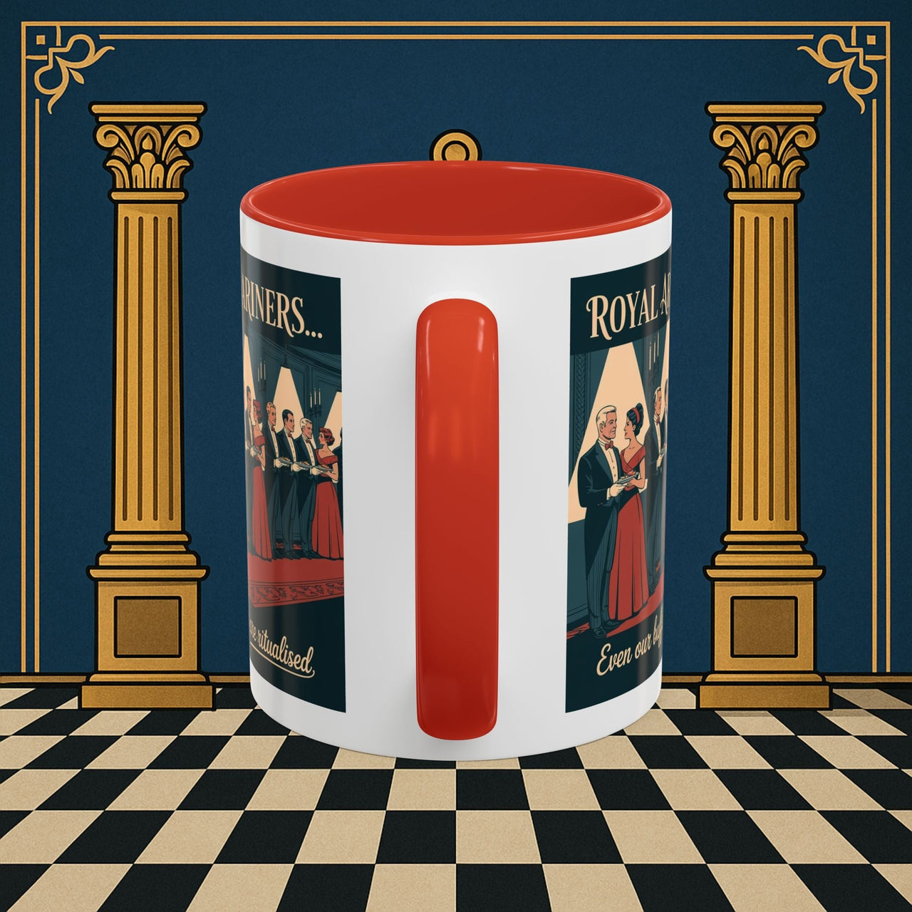 Premium Ready to Go Freemason Design | Synchronized Service | Royal Ark Mariners - Masonic Mugs