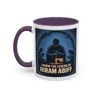 Premium Ready to Go Freemason Design | The Third Degree | Master Mason | I know the legend of Hiram Abiff - Masonic Mugs