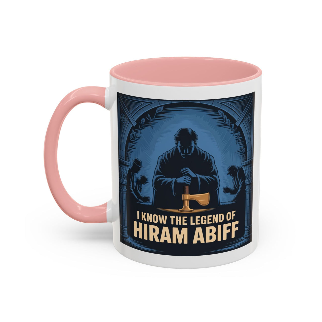 Premium Ready to Go Freemason Design | The Third Degree | Master Mason | I know the legend of Hiram Abiff - Masonic Mugs