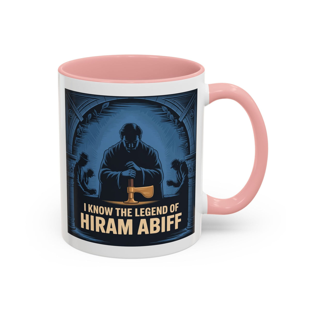 Premium Ready to Go Freemason Design | The Third Degree | Master Mason | I know the legend of Hiram Abiff - Masonic Mugs