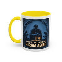 Premium Ready to Go Freemason Design | The Third Degree | Master Mason | I know the legend of Hiram Abiff - Masonic Mugs