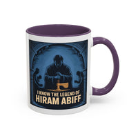 Premium Ready to Go Freemason Design | The Third Degree | Master Mason | I know the legend of Hiram Abiff - Masonic Mugs