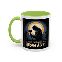 Premium Ready to Go Freemason Design | The Third Degree | Master Mason | I know the legend of Hiram Abiff | Ready to Go Design - Masonic Mugs
