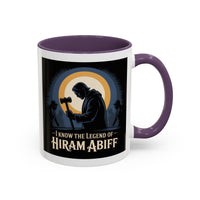 Premium Ready to Go Freemason Design | The Third Degree | Master Mason | I know the legend of Hiram Abiff | Ready to Go Design - Masonic Mugs