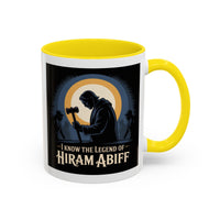 Premium Ready to Go Freemason Design | The Third Degree | Master Mason | I know the legend of Hiram Abiff | Ready to Go Design - Masonic Mugs