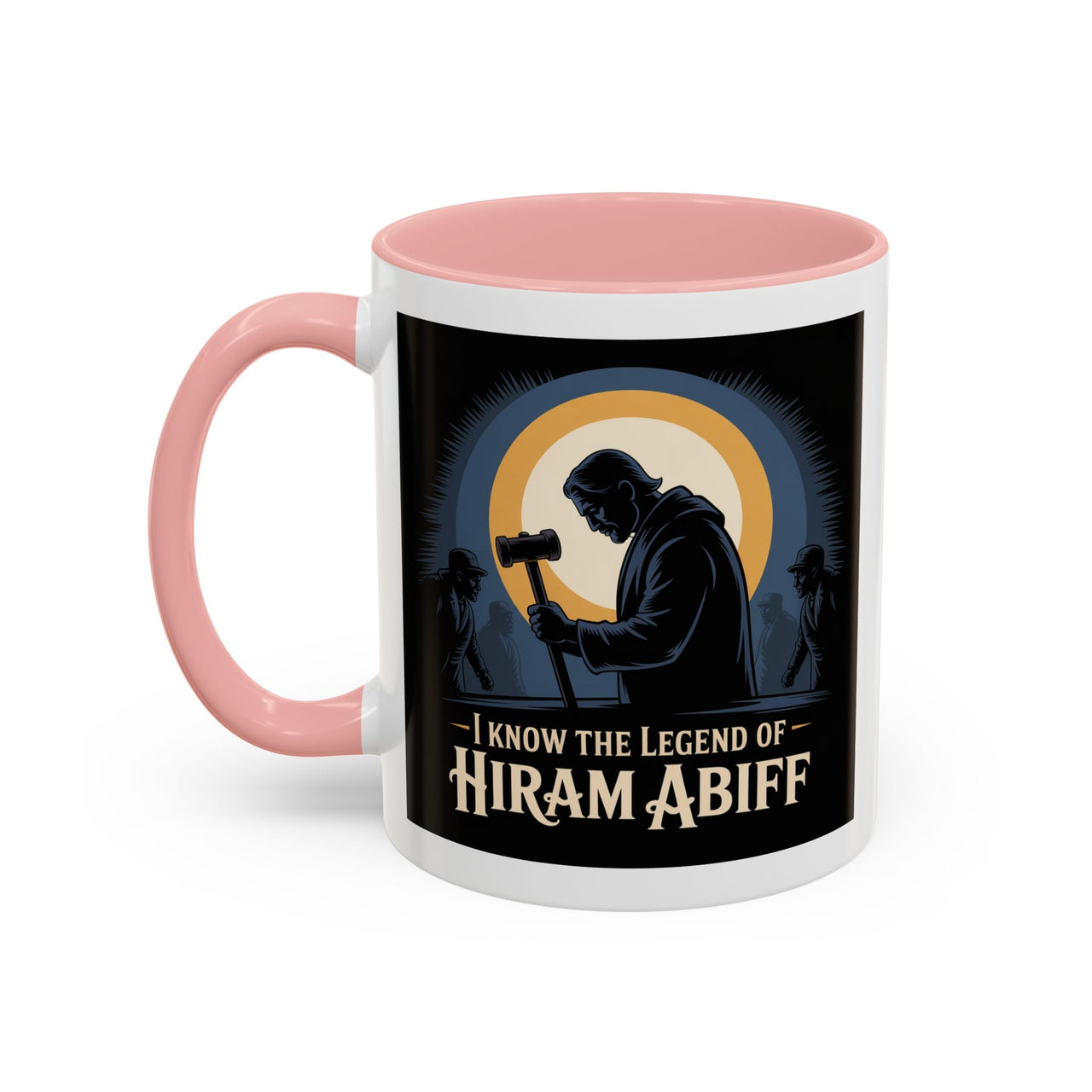 Premium Ready to Go Freemason Design | The Third Degree | Master Mason | I know the legend of Hiram Abiff | Ready to Go Design - Masonic Mugs
