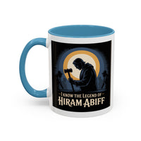 Premium Ready to Go Freemason Design | The Third Degree | Master Mason | I know the legend of Hiram Abiff | Ready to Go Design - Masonic Mugs
